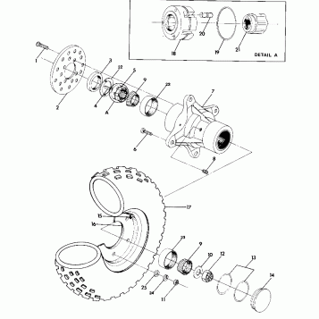 Front Wheel Assembly (4918541854021A)