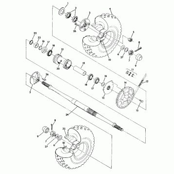 Rear Wheel Drive Assembly (4918541854023A)