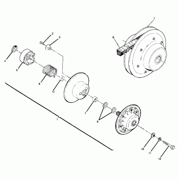 Driven Clutch Assembly (4918541854030A)