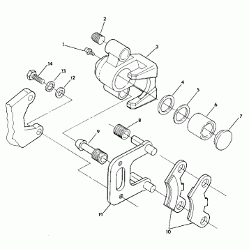 Front Brake Assembly (4918541854034A)