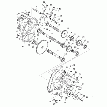Gearcase Assembly (4918541854037A)