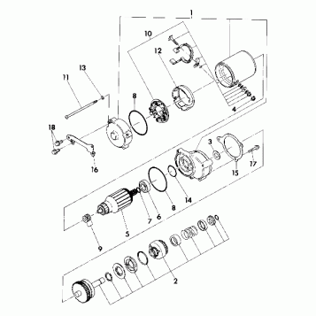 Starting Motor Assembly (4918541854046A)
