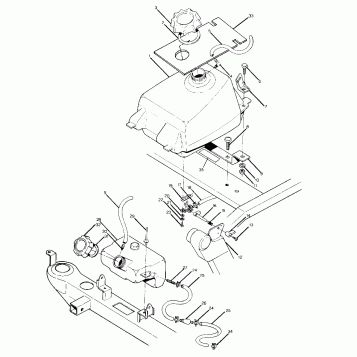 FUEL TANK ASSEMBLY TRAIL BLAZER (4919761976009A)