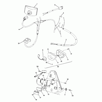 WIRING HARNESS TRAIL BLAZER (4919761976027A)