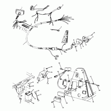 WIRING HARNESS Trail Boss - Update (4919771977027A)