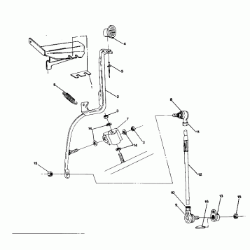 SHIFT LINKAGE ASSEMBLY  Trail Boss - Update (4919771977031A)