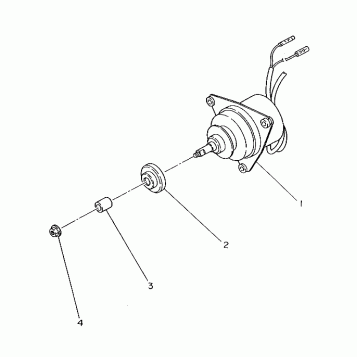 FAN MOTOR Trail Boss - Update (4919771977041A)
