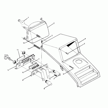 HEADLIGHT ASSEMBLY 2X4 (4919781978007A)