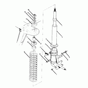STRUT ASSEMBLY 2X4 (4919781978008A)
