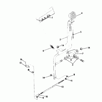 SHIFT LINKAGE ASSEMBLY 250 4X4 - Update (4919791979038A)
