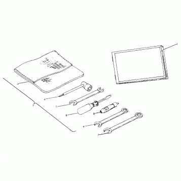 Tool Kit Assembly 250 4X4 (4919791979048A)