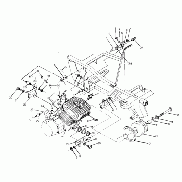ENGINE MOUNTING BIG BOSS 4X6 (4919801980006A)