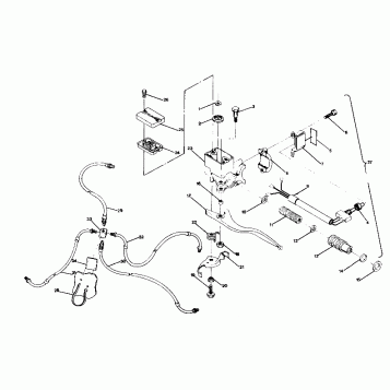 CONTROL ASSEMBLY, LH 6X6 UPDATED 2-91 (4919811981014A)