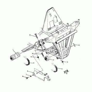 FRONT DRIVE ASSEMBLY 6X6 (4919811981019A)