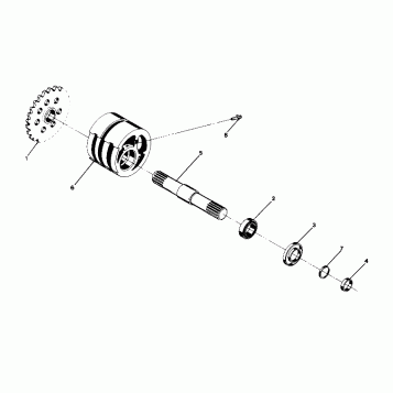 FRONT TIGHTENER ASSEMBLY-PN 1380024 (4919811981021B)