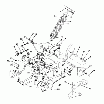 SWING ARM WLDMT (MIDDLE) UPDATED 2-91 6X6 (4919811981039A)