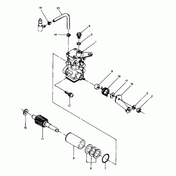 OIL PUMP ASSEMBLY 6X6 (4919811981045A)