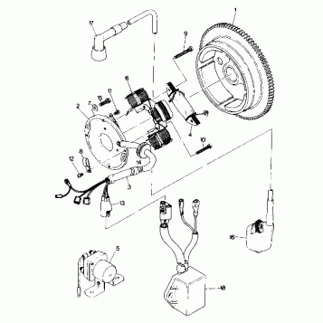 MAGNETO ASSEMBLY 6X6 (4919811981048A)