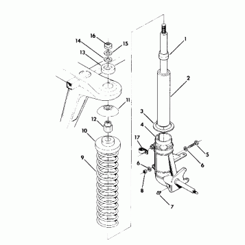 STRUT ASSEMBLY 350 2X4 (4919821982016A)