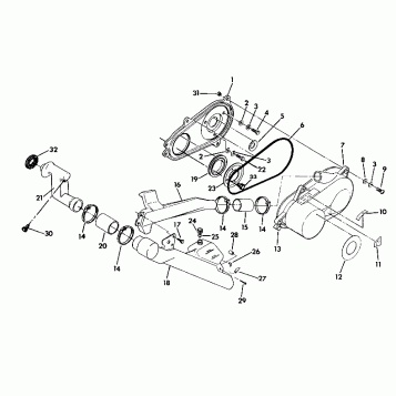 CLUTCH COVER ASSEMBLY 360 4X4 - Update (4919831983028A)