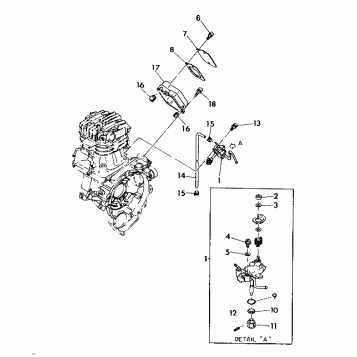 OIL PUMP ASSEMBLY  350 4X4 - Update (4919831983043A)