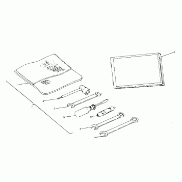 TOOL KIT ASSEMBLY  350 4X4 (4919831983049A)