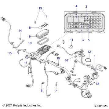 ELECTRICAL, WIRE HARNESS and FUSES - A23HBBO7B3/B7 (C0201225)
