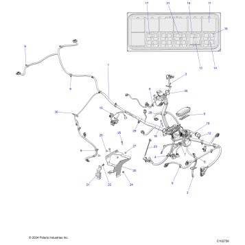 ELECTRICAL, MAIN WIRE HARNESS - A26SEE50B1/B4 (C102758)