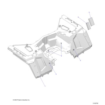 BODY, REAR CAB - A26SXZ85A9/AN/AZ (C102700)