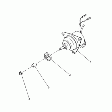 FAN MOTOR 350 4X4 / W928139 (4922832283045A)