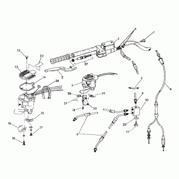CONTROL ASSEMBLY, RH 250 6x6 / W928727 (4922842284017A)