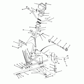STEERING ASSEMBLY Trail Blazer / W927221 (4922852285011A)