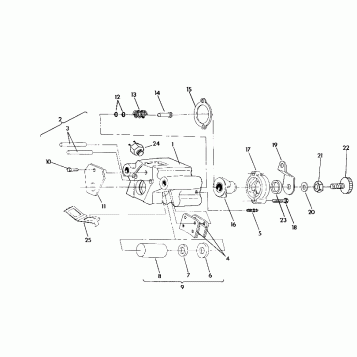 REAR BRAKE ASSEMBLY Trail Blazer / W927221 (4922852285028A)
