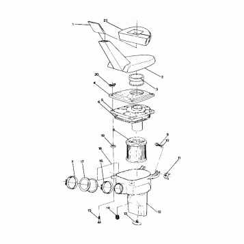 AIR BOX ASSEMBLY 250 2X4/W927527 (4922862286019A)