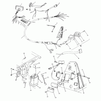 WIRING HARNESS 250 4x4 / W928127 (4922872287C007)