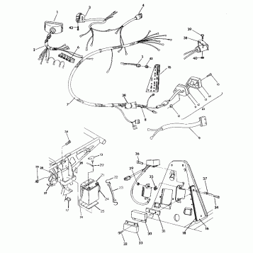 WIRING HARNESS  350 2X4 / W927539 (4922882288027A)