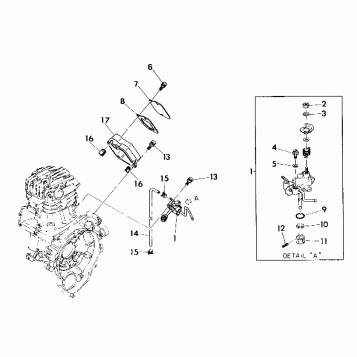 OIL PUMP ASSEMBLY 350 2X4 / W927539 (4922882288033A)