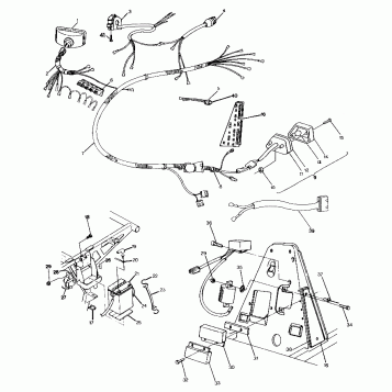 WIRING HARNESS Trail Boss / W928527 (4922892289027A)