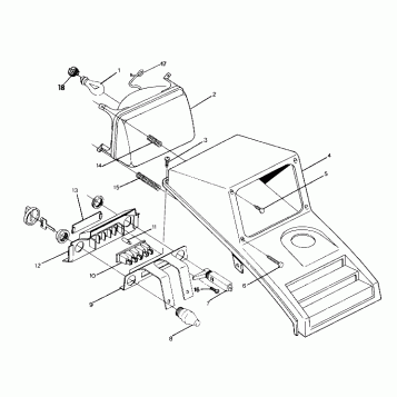 HEADLIGHT ASSEMBLY 250 4x6 / W928627 (4922902290009A)