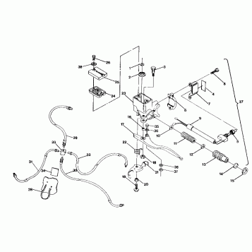 CONTROL ASSEMBLY LH 250 4x6 / W928627 (4922902290016A)
