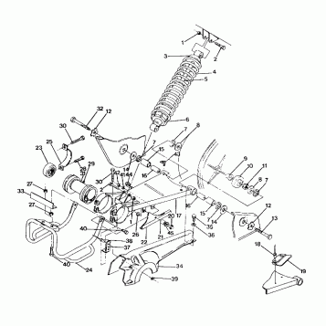 SWING ARM WELDMENT (MIDDLE) 250 4x6 / W928627 (4922902290029A)