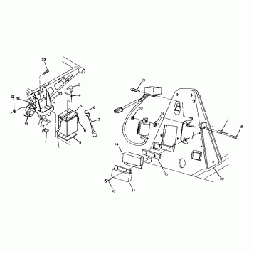BATTERY BOX ASSEMBLY 250 4x6 / W928627 (4922902290037A)