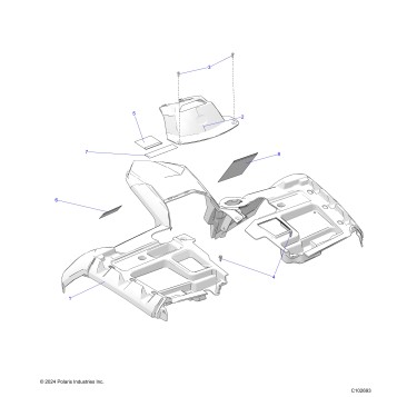 BODY, FRONT CAB and COVER - A25SXM95AL (C102693)