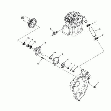 WATER PUMP 2X4 350L W937539 (4924032403033A)