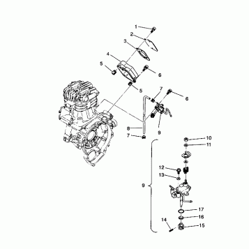OIL PUMP 2X4 350L W937539 (4924032403034A)