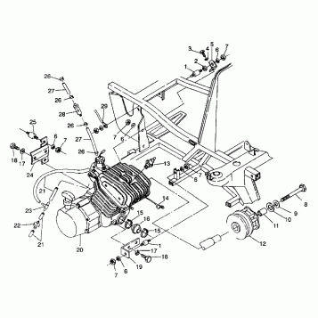 ENGINE MOUNTING - W937527 (4924042404004A)