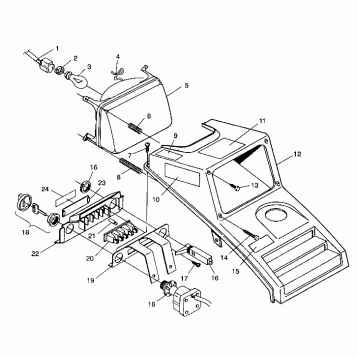 HEADLIGHT ASSEMBLY 4X4 250 W938127 (4924042404008A)