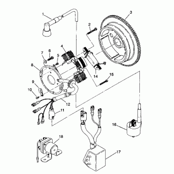 MAGNETO ASSEMBLY - W937527 (4924042404036A)