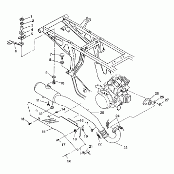 EXHAUST SYSTEM 4X4 350L W938139 (4924052405006A)