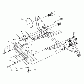 CHAIN COVER ASSEMBLY 4X4 350L W938139 (4924052405029A)